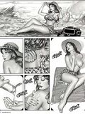 spanking art work freud adult comics