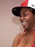 black sexy chick gape ebony pussy