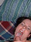 veronica facial cum in mouth shot